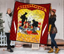 anzac premium quilt lest we forget aboriginal version
