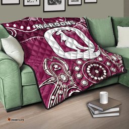 queensland maroons premium quilt aboriginal