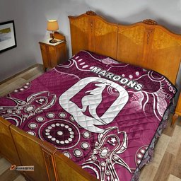 queensland maroons premium quilt aboriginal