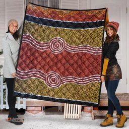 quilts aboriginal dot style