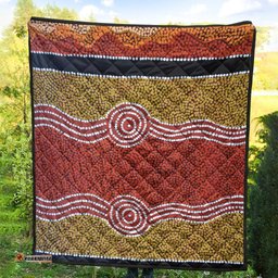 quilts aboriginal dot style