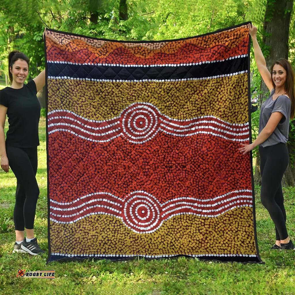 quilts aboriginal dot style