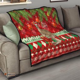 australia christmas quilt aussie kangaroo santa merry xmas