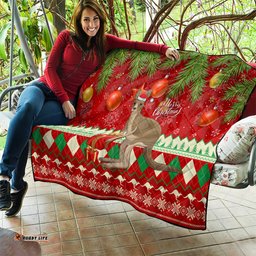 australia christmas quilt aussie kangaroo santa merry xmas