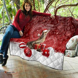 australia christmas wallaby quilt aboriginal art