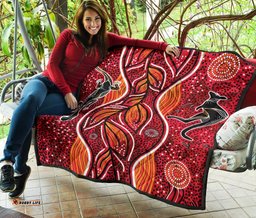 aboriginal premium quilt indigenous patterns ver12