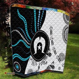 aboriginal pattern torest strait island quilt ts04