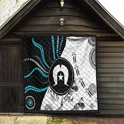 aboriginal pattern torest strait island quilt ts04