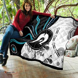 aboriginal pattern torest strait island quilt ts04
