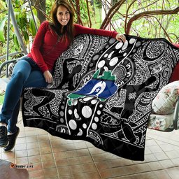 torest trait islands map mix aboriginal pattern quilt ts04