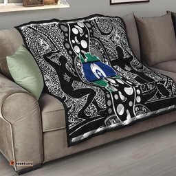 torest trait islands map mix aboriginal pattern quilt ts04