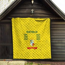australia cricket quilt history champions world cup unique