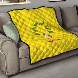 australia cricket quilt history champions world cup unique