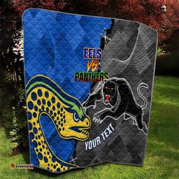 panthers and eels quilt sporty version