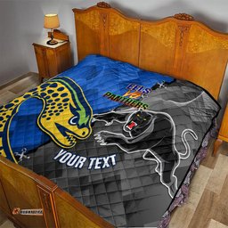 panthers and eels quilt sporty version