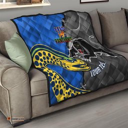panthers and eels quilt sporty version