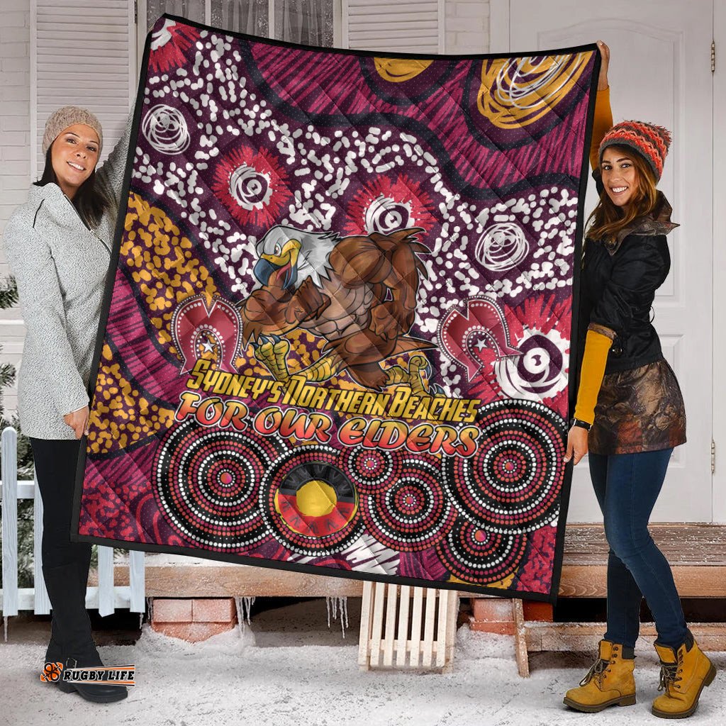 australia manly naidoc quilt custom for our elders quilt