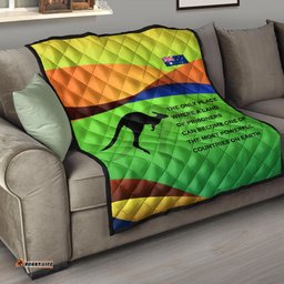 premium quilt national color of australia