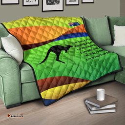 premium quilt national color of australia