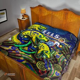eels rugby premium quilt custom eels australia naidoc week getting up standing up and showing up