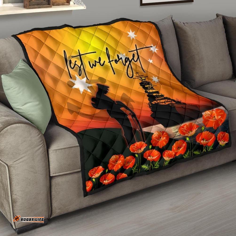 anzac premium quilt australian navy anzac