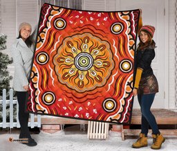aboriginal premium quilt indigenous art patterns ver01