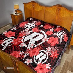 australian renegades cricket quilt baeuty pacific hibiscus and polynesian pattern
