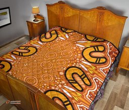 aboriginal premium quilt indigenous art patterns ver03