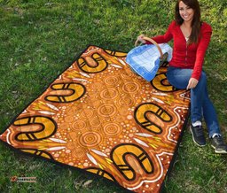 aboriginal premium quilt indigenous art patterns ver03