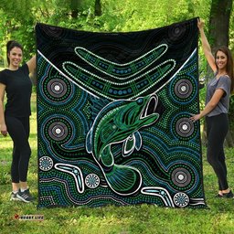 fishing aboriginal premium quilt no3