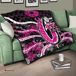 sydney sixers premium quilt cricket dot aboriginal