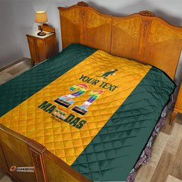 custom australia matildas pride with kangaroo quilt