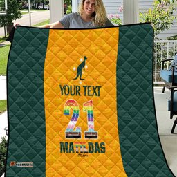 custom australia matildas pride with kangaroo quilt