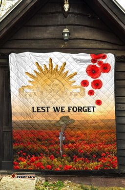anzac day premium quilt we will remember them 01