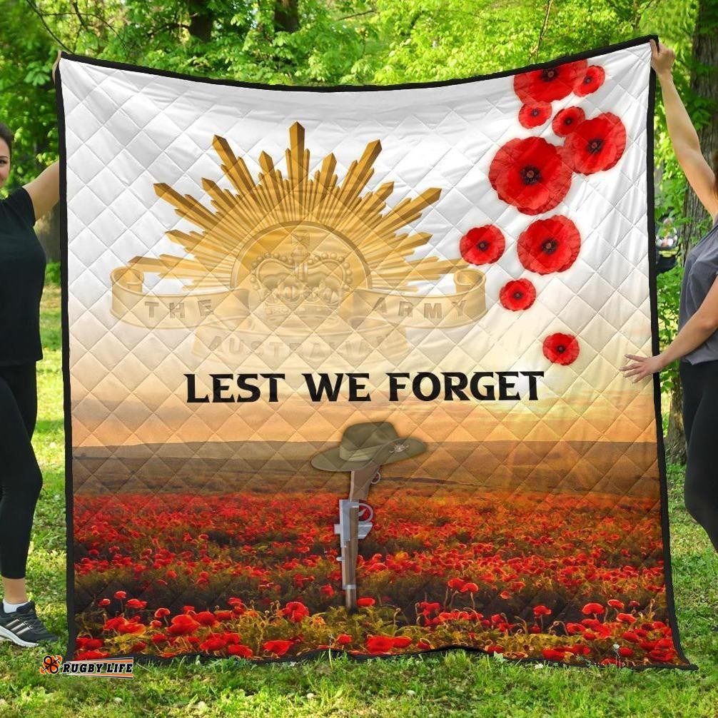 anzac day premium quilt we will remember them 01