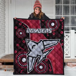 essendon football aboriginal bombers premium quilt