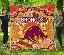 brisbane premium quilt broncos indigenous warm vibes