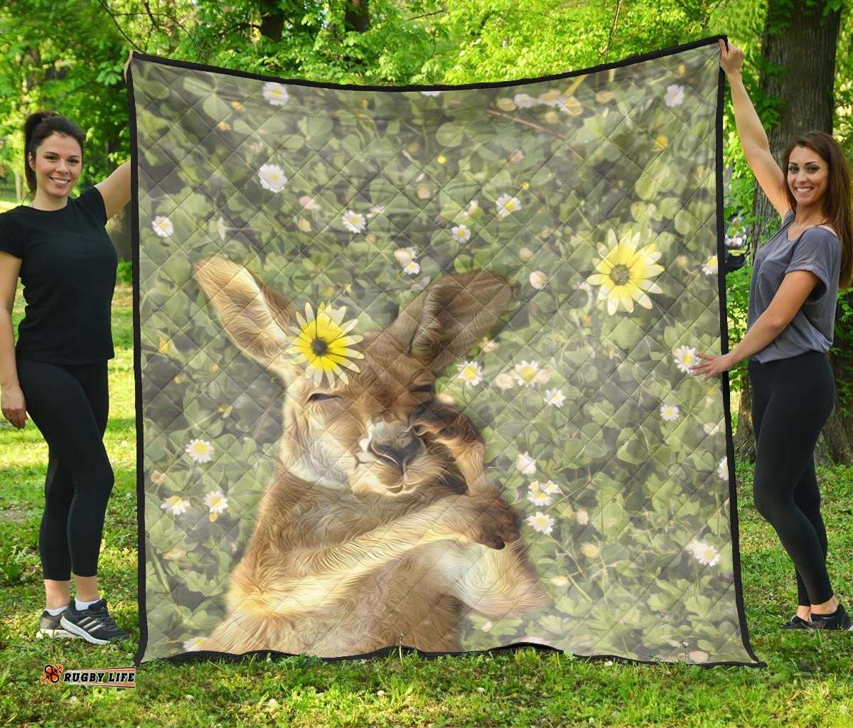premium quilts kangaroo coverlets sleeping landscape art ver02