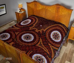 aboriginal premium quilt aboriginal human dot painting art