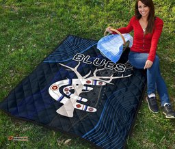 carlton premium quilt blues free style indigenous