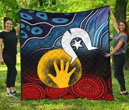 aboriginal premium quilt aboriginal and torres strait islanders flag