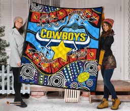 cowboys indigenous premium quilt