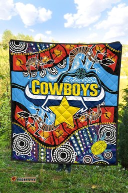 cowboys indigenous premium quilt
