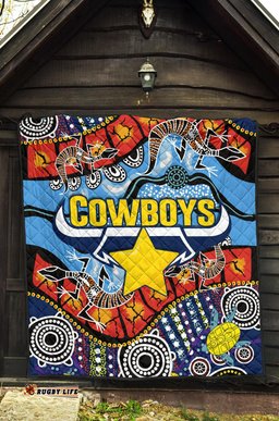 cowboys indigenous premium quilt