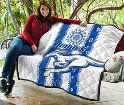 melbourne kangaroos premium quilt indigenous north roos white