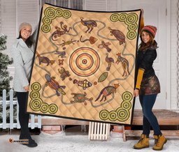 premium quilts australian animals coverlets aboriginal patterns