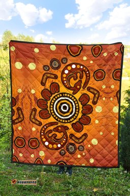 aboriginal premium quilt baby kangaroo and dot painting patterns