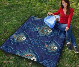 aboriginal premium quilt indigenous turtle patterns