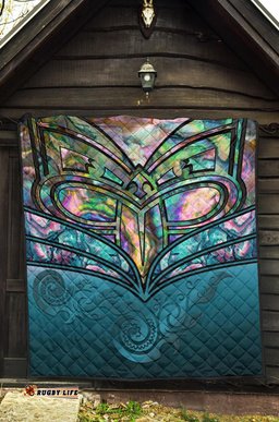 new zealand warriors premium quilt paua shell