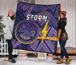 melbourne storm premium quilt simple indigenous purple